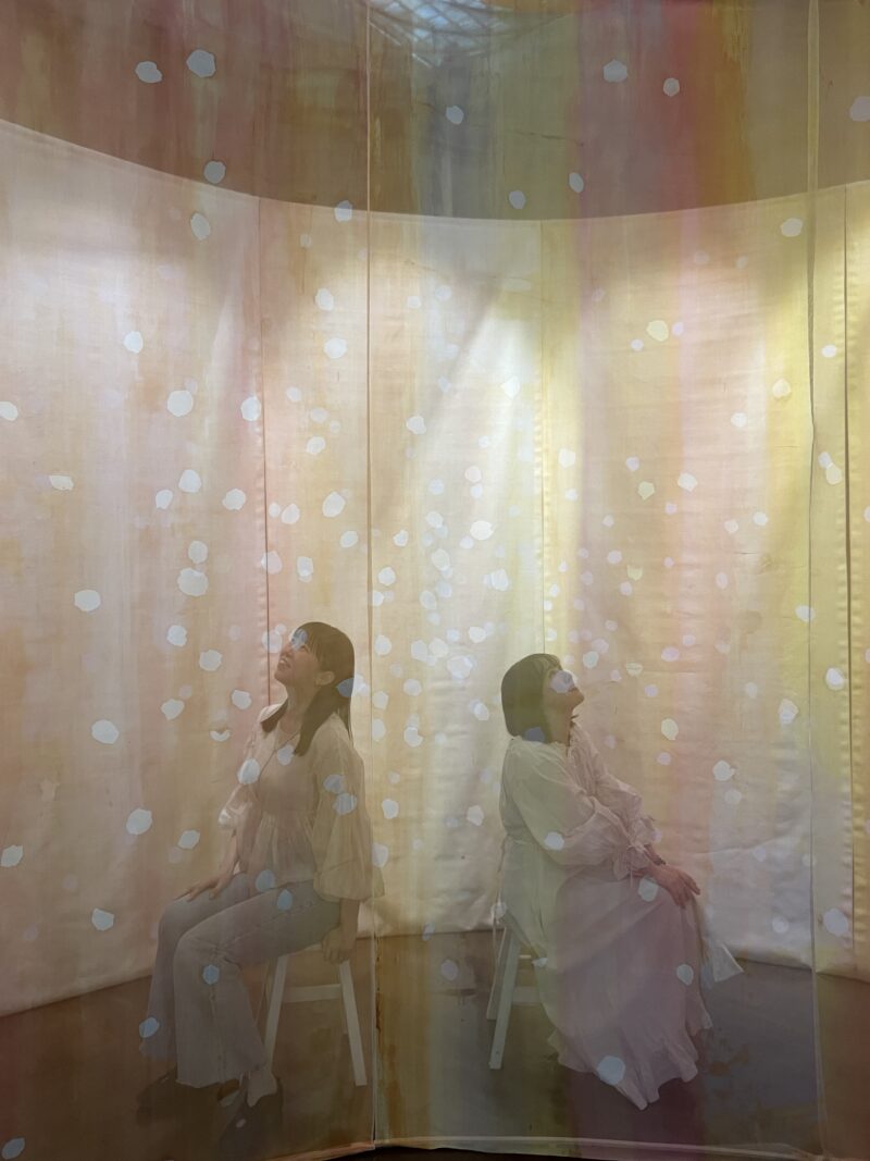 企画展3 「体感するアート 植物染の色と語らう　回帰する時間（とき） ―たゆたふ―　」