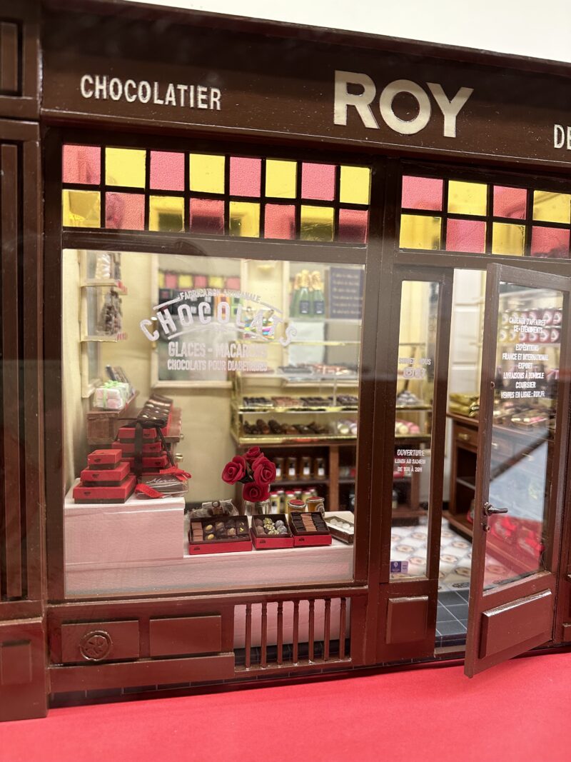 パリの『ROY chocolatier(ロワ・ショコラティエ)』のミニチュア